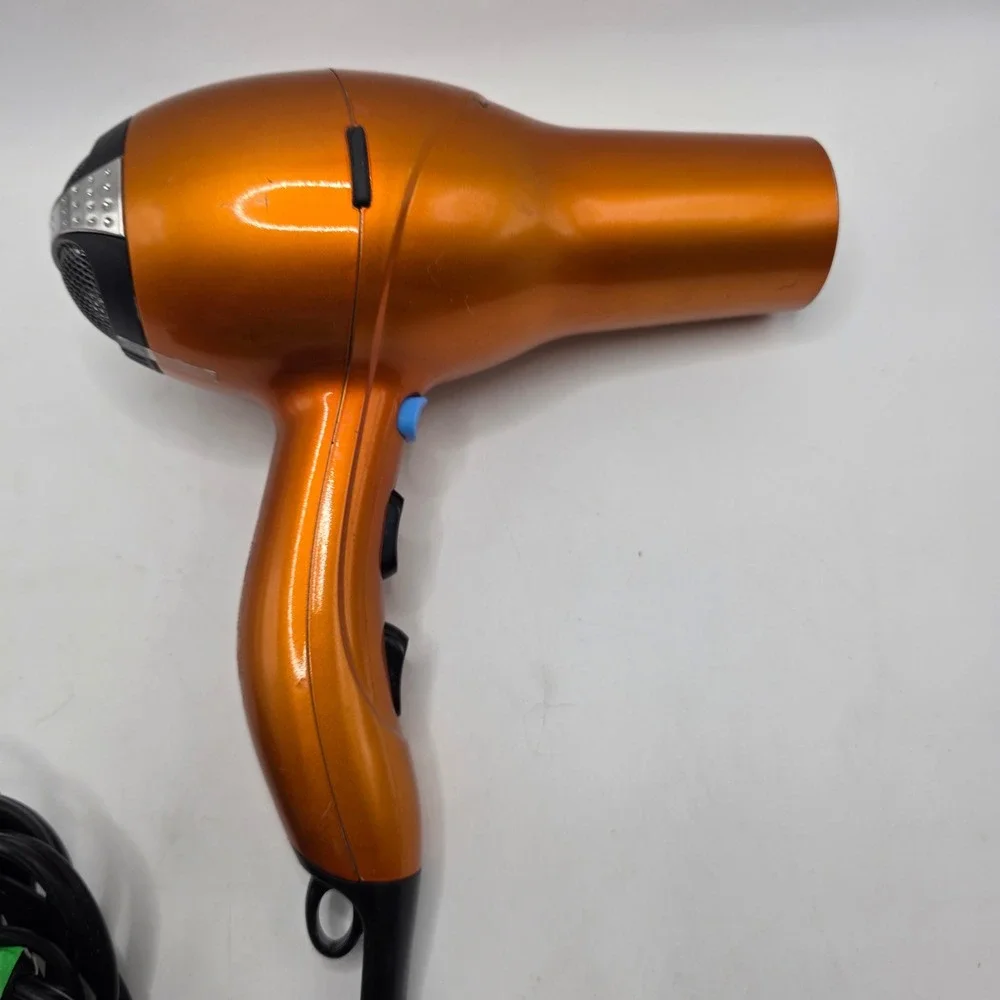 Conair InfinitiPRO Hair Dryer Metallic Orange Ionic AC Motor Professional